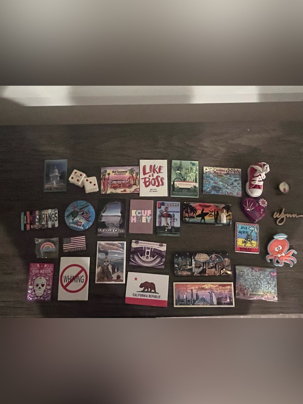 Lots California Travel Magnet vegas Mexico Dubai San Diego Florida Palm Springs - Picture 3 of 4